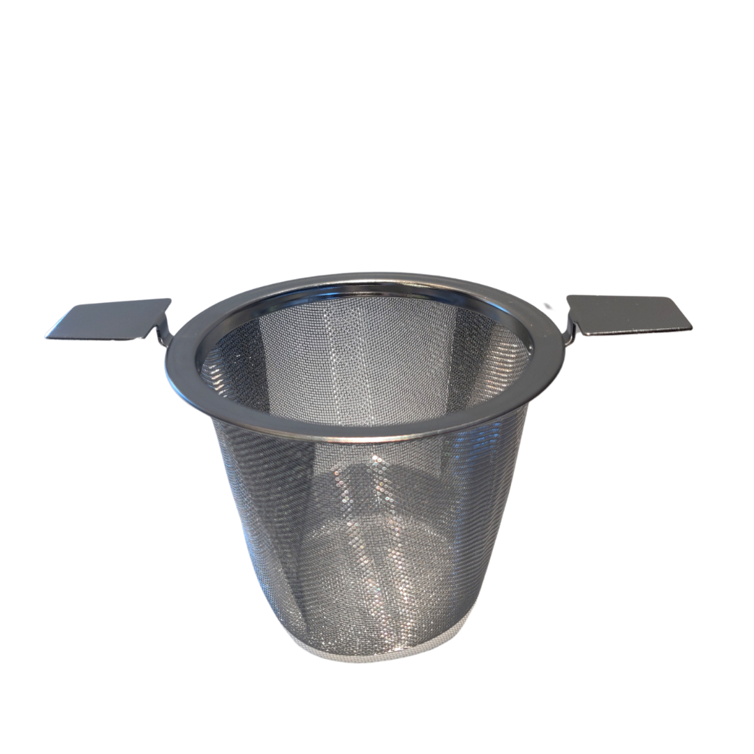 ChaCult Stainless Steel Two Handle Strainer
