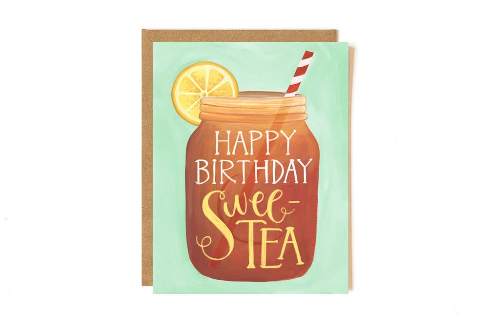 Happy Birthday Swee-Tea Greeting Card