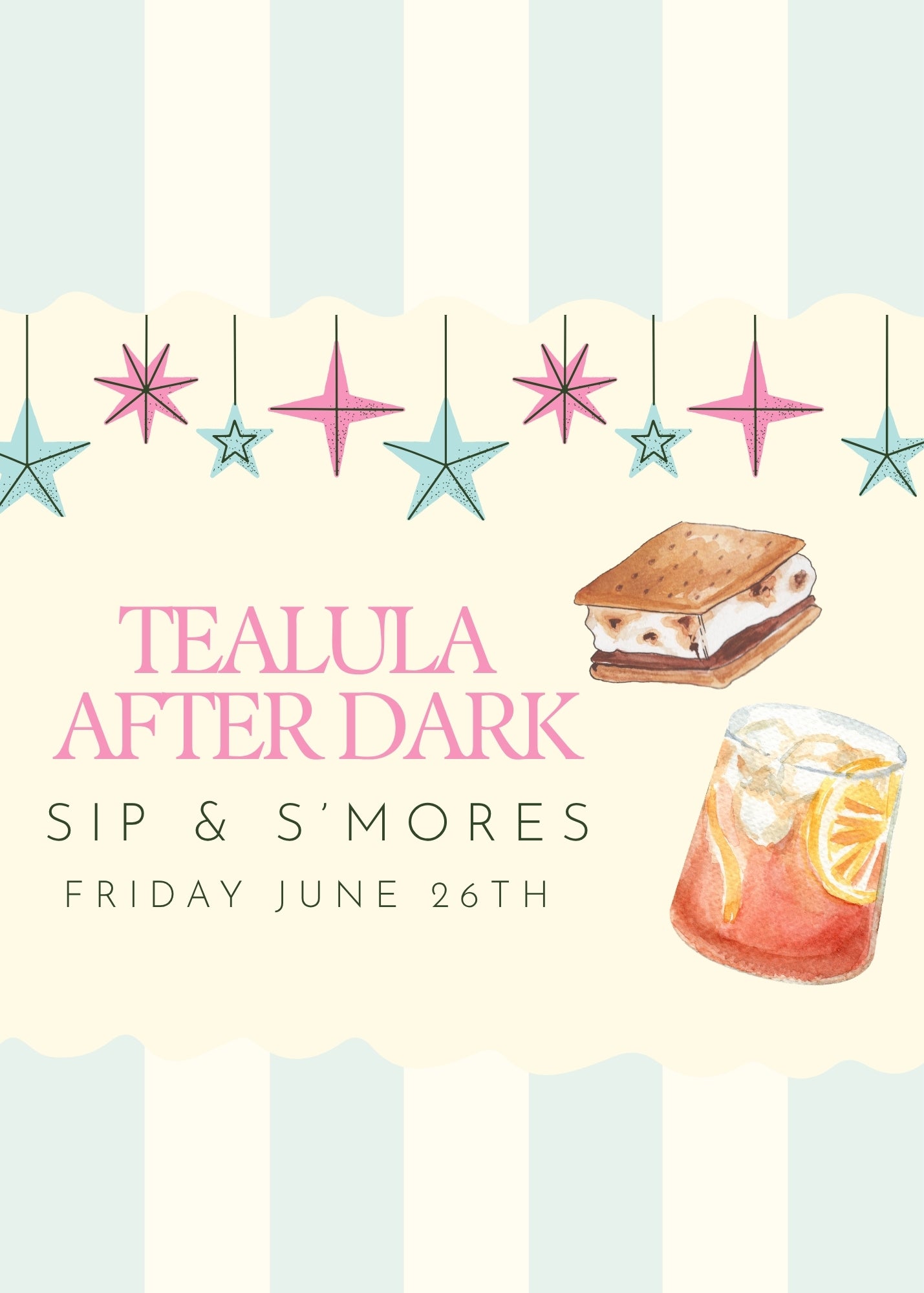 TeaLula After Dark: Sips & S'mores