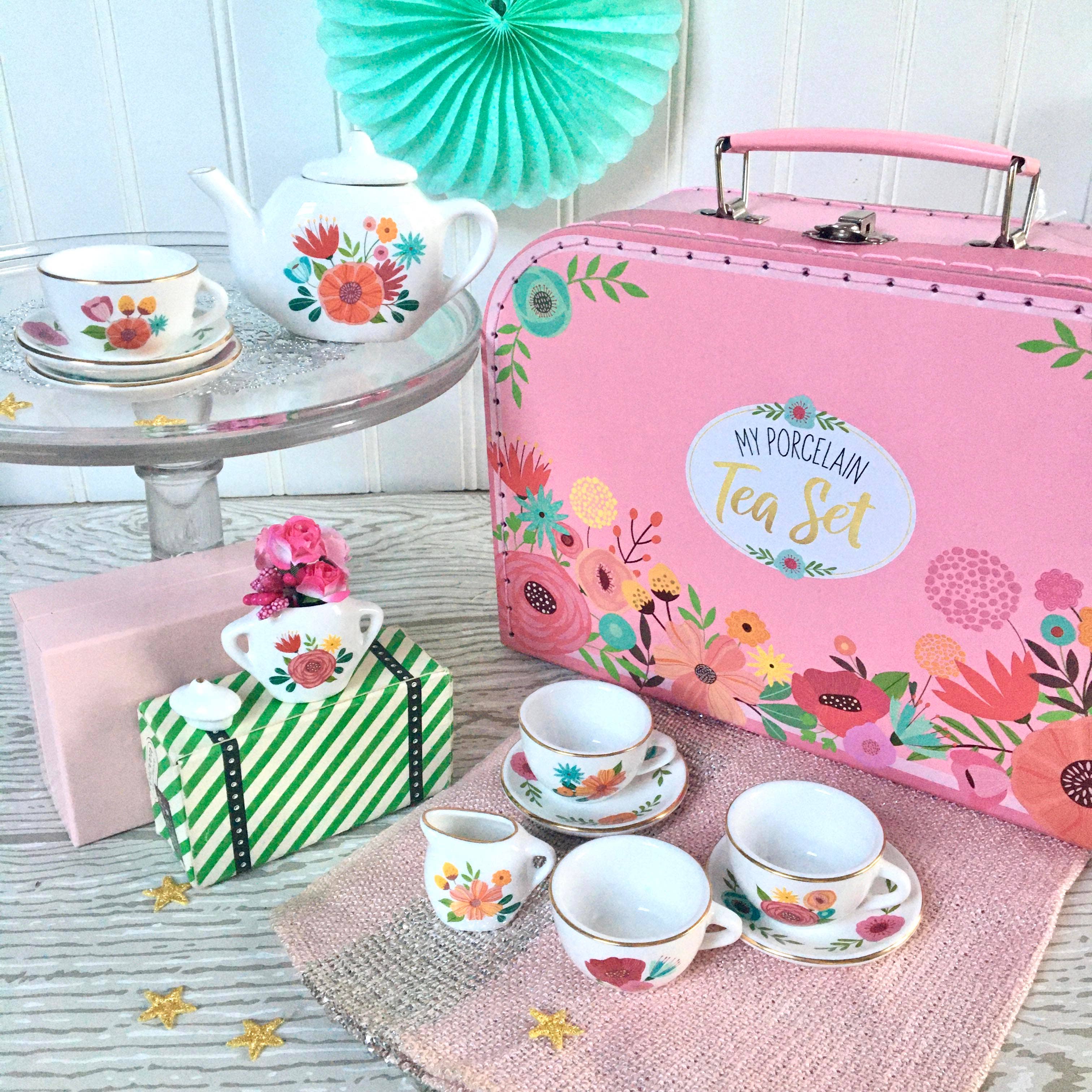 High Tea Case My Porcelain Tea Set w/Carry Case — TeaLula